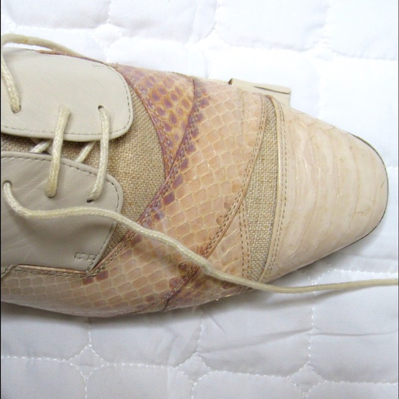 Giorgio Brutini Genuine Leather & Snake Skin Shoes - Picture 3 of 13